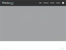 Tablet Screenshot of littlebirddesign.net